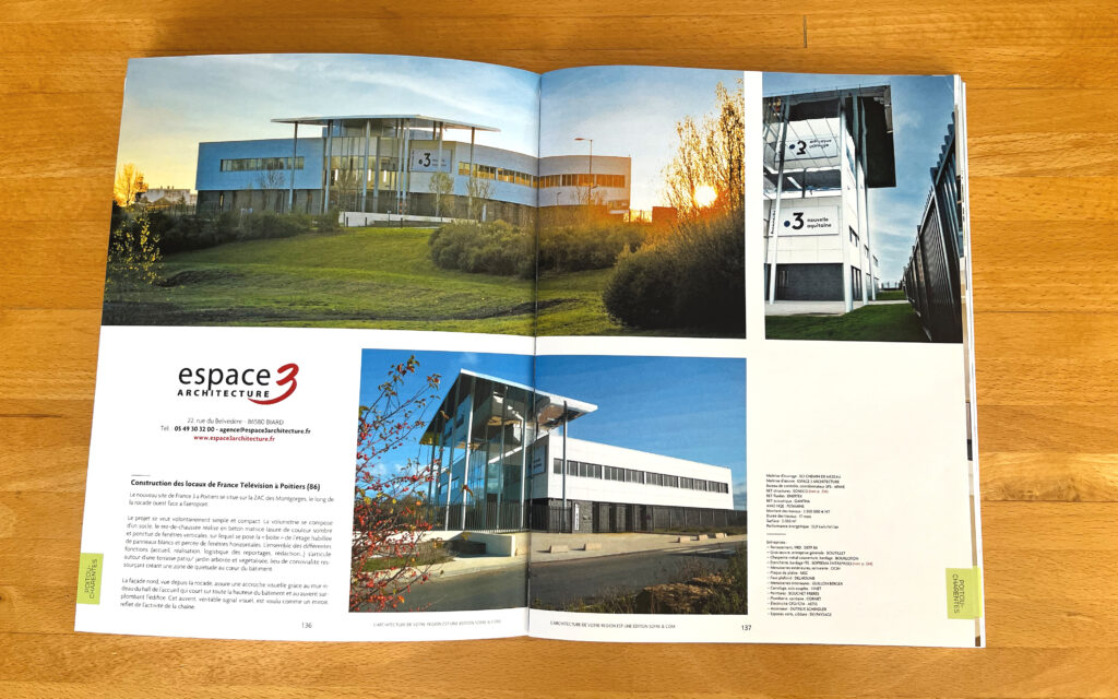 Article sur les locaux de France télévision (86) 