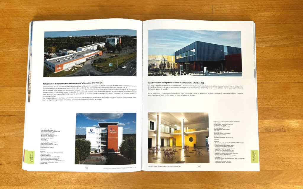 Article sur la MDF (86) et sur le collège St jacques (86)